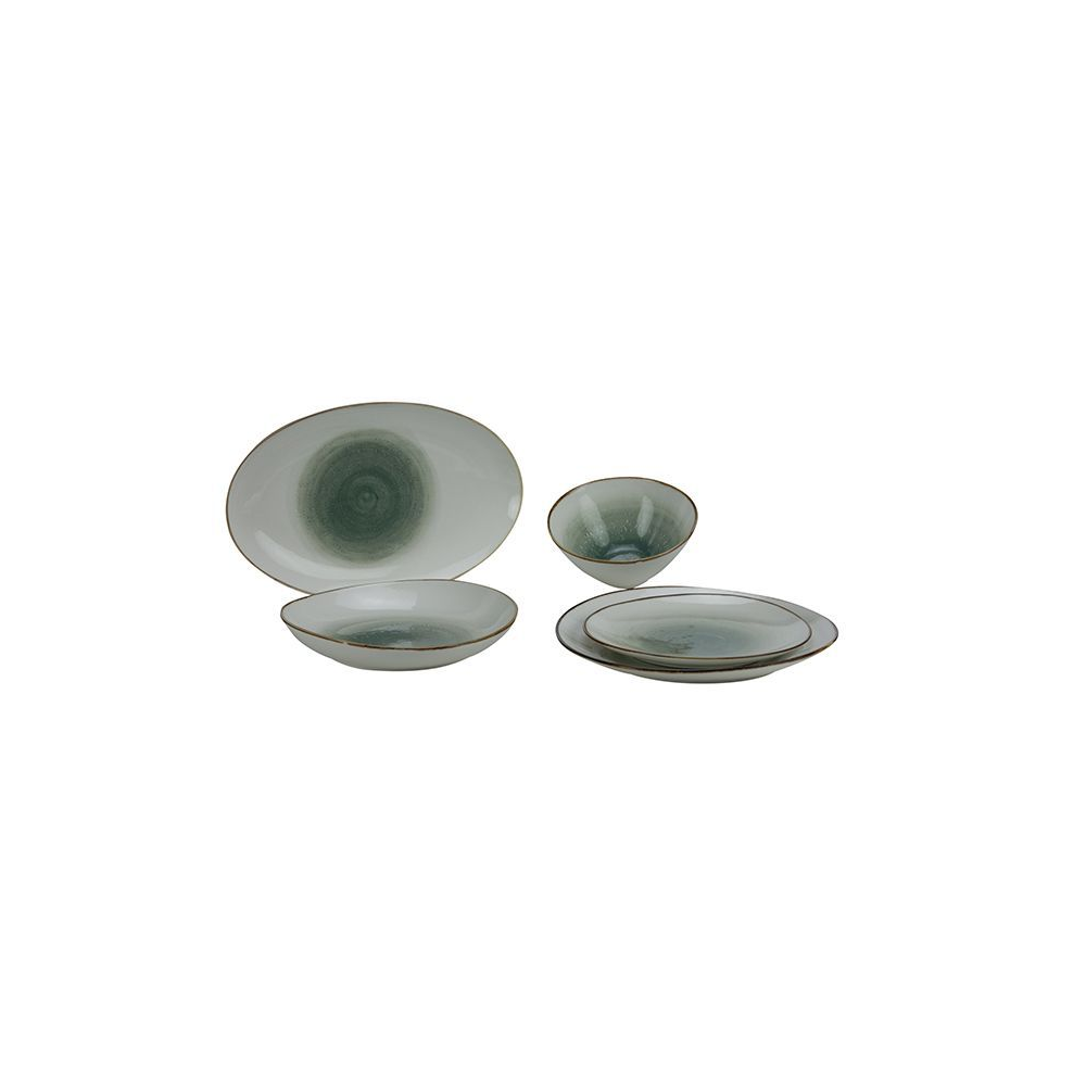 Bricard Dinner Set- Amiens - Blauw 25-delig