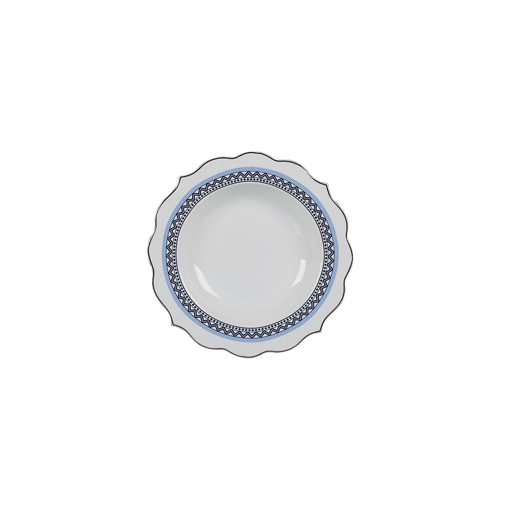 Bricard Dinner Set- Bron - Blauw 25-delig