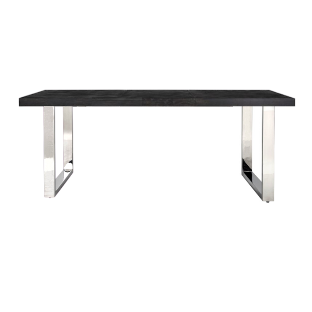 Black Bonita Rixos Eettafel - Vierkanten Poten