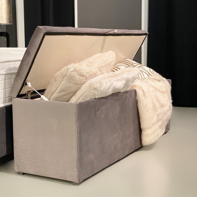 Boxspring Opera grijs excl. matras
