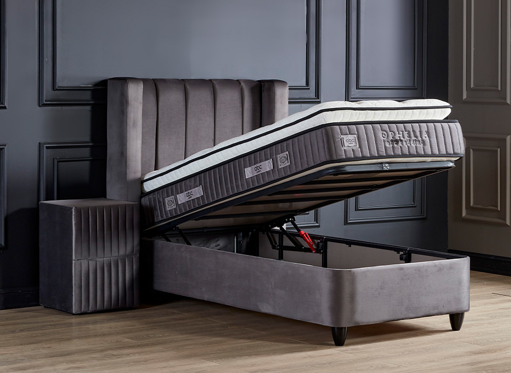 Boxspring Ophelia - 1 persoons incl. matras