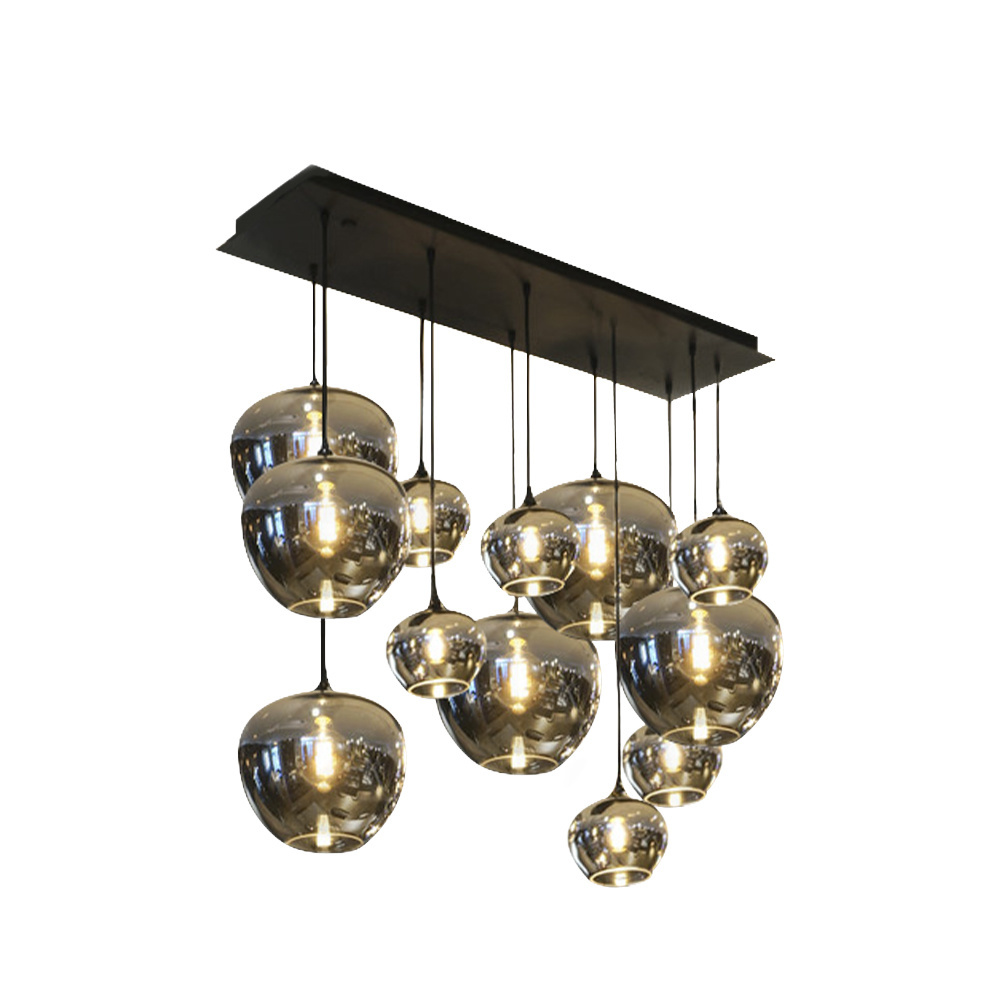 Hanglamp Apples 12 lichts - Smoky Glass (Smoking Glass)