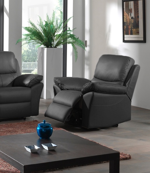 RelaxStoel Zwart Handmatig