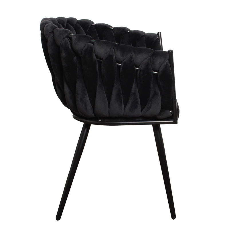Eetkamerstoel-Wave chair -Black