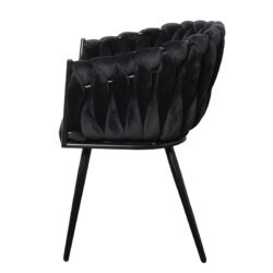 Eetkamerstoel-Wave chair -Black
