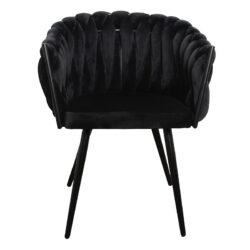 Eetkamerstoel-Wave chair -Black