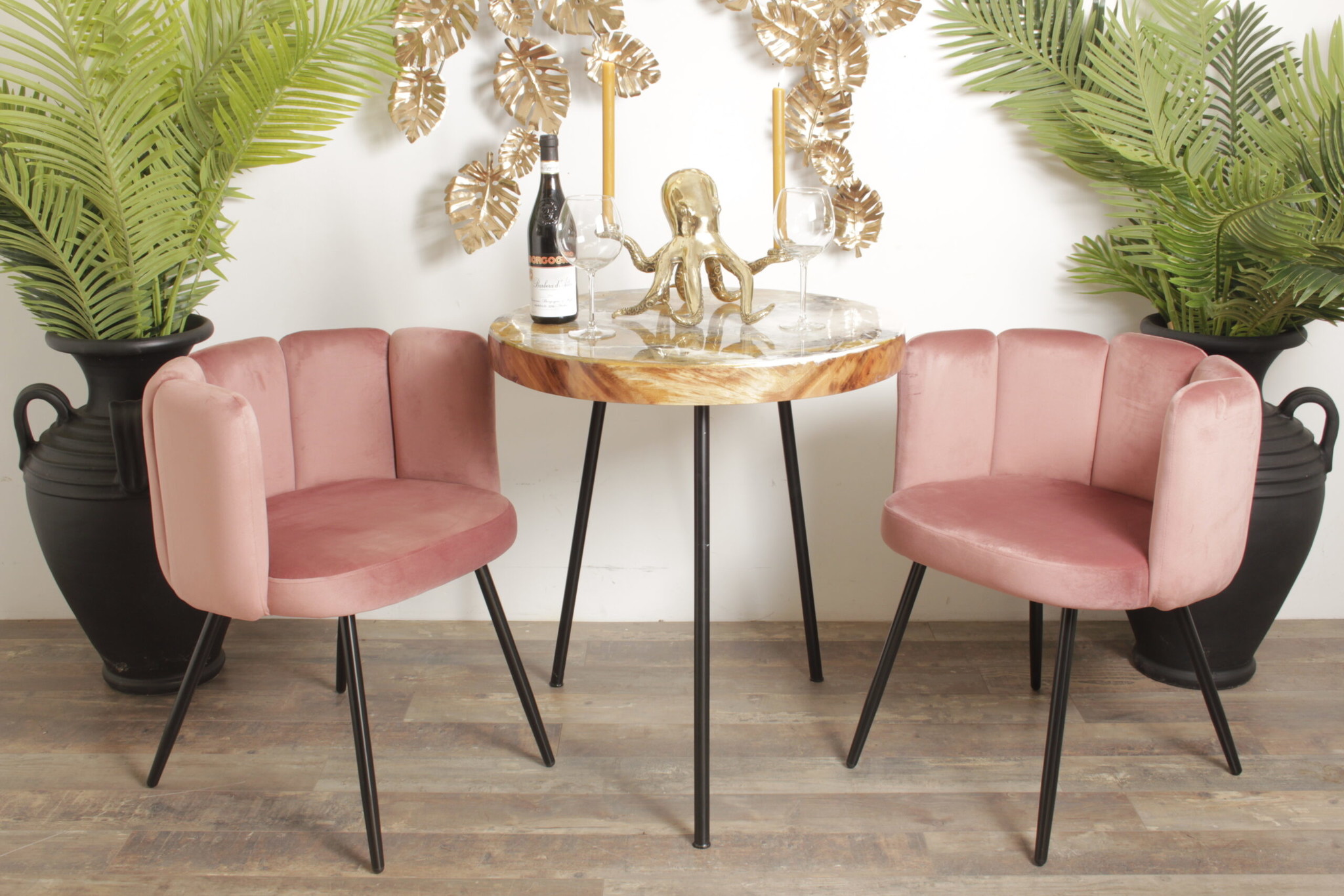 Eetkamerstoel-High-Five-chair-pink