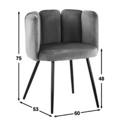 Eetkamerstoel-High-Five-chair-Emerald green