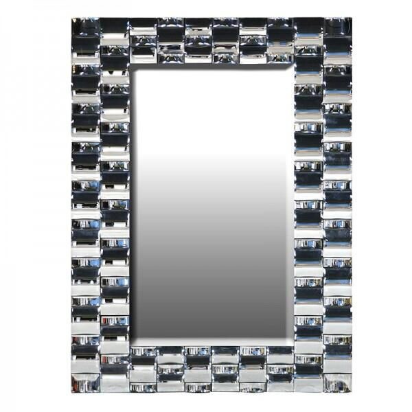 Fugurato Mozzo Spiegel - Zilver - 80x180 cm