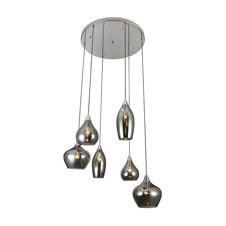 Hanglamp Mainz | Chroom Ø55cm