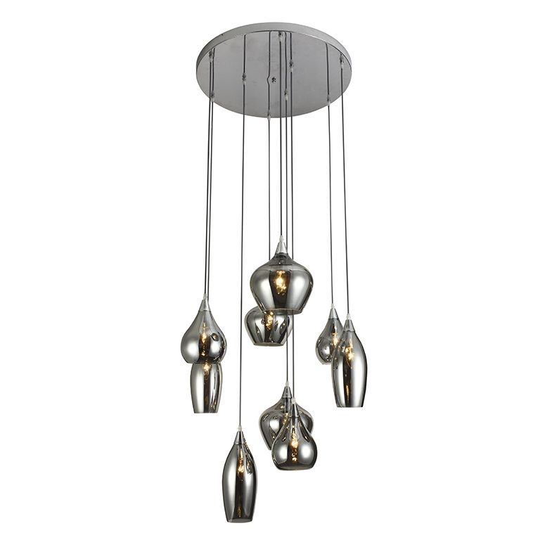 Hanglamp Neuss | Chroom Ø60cm