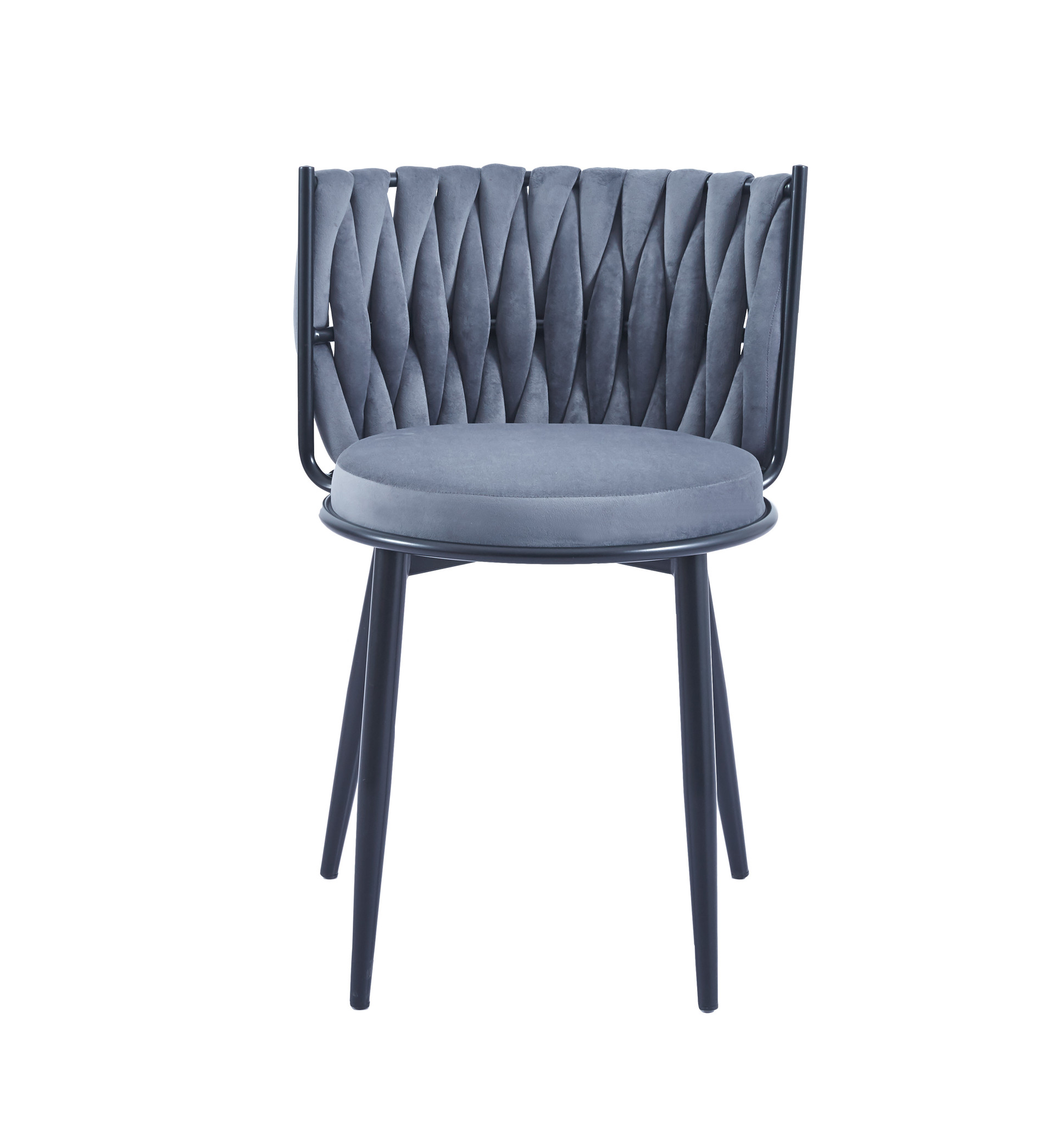 L&M - Eetkamerstoel Wave Chair Sand - Blue