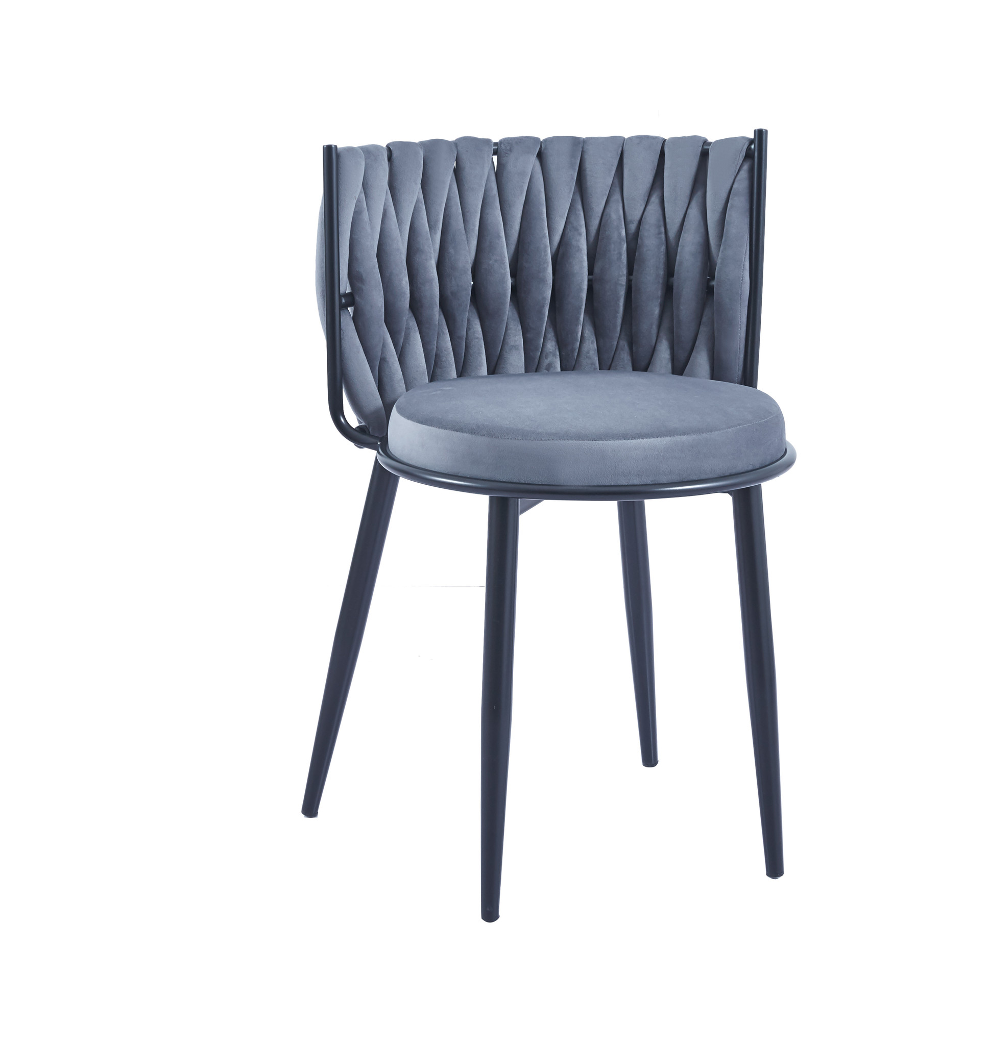 L&M - Eetkamerstoel Wave Chair Sand - Blue