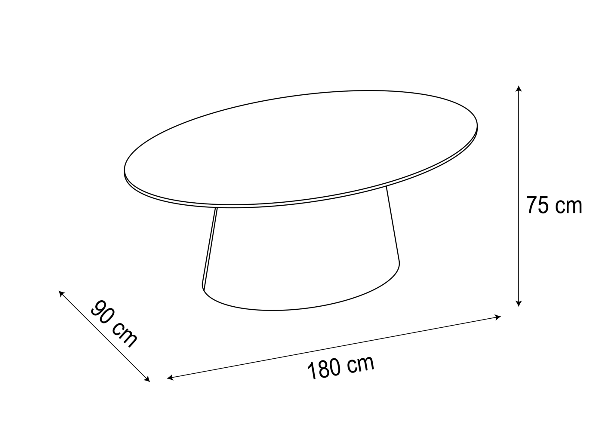 Eettafel Japandi