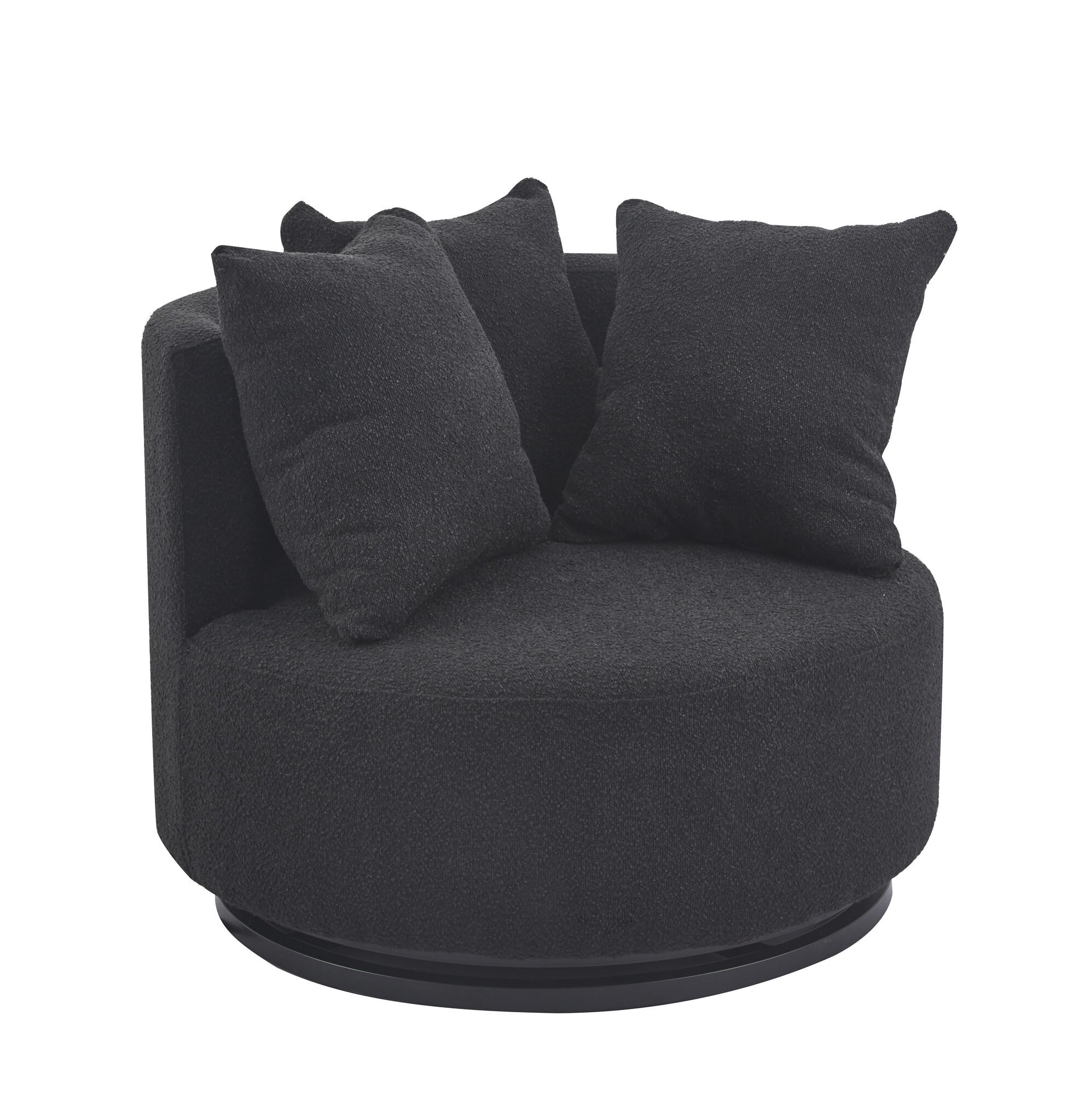 Loveseat Teddy - Zwart
