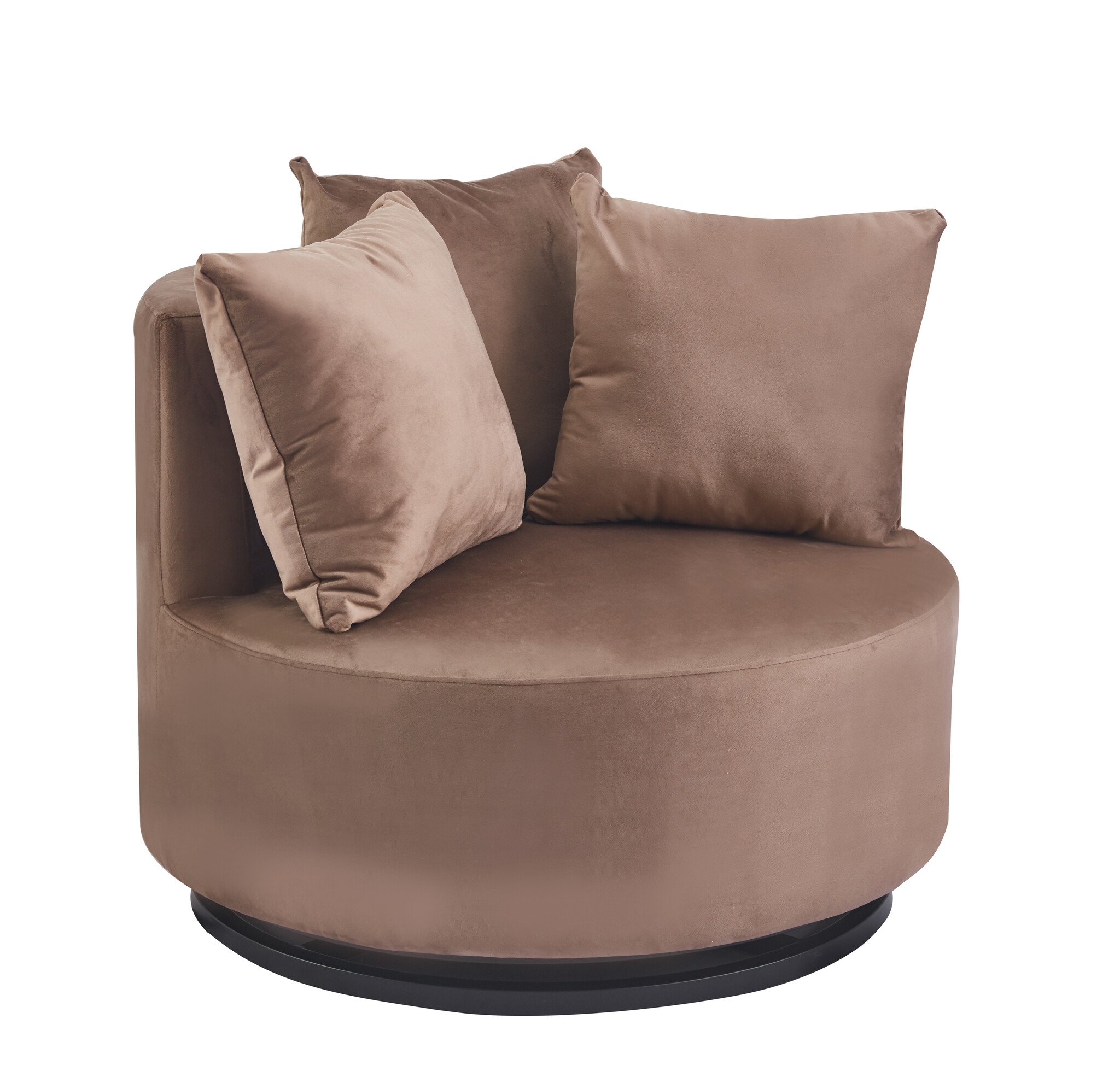 Loveseat Velvet - Bruin