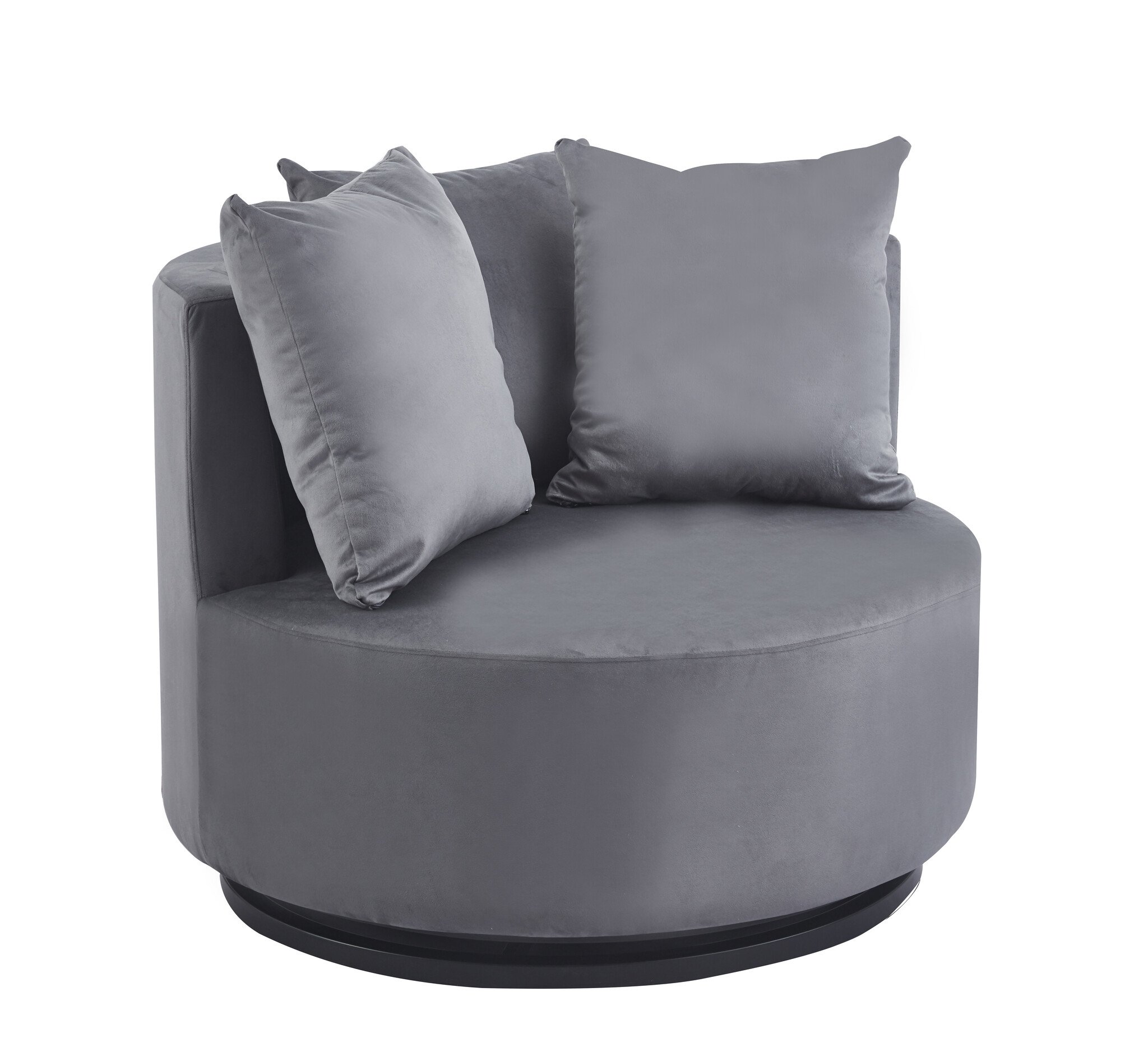 Loveseat Velvet- Grijs