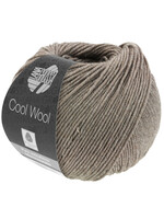Lana Grossa COOL WOOL MÉLANGE 7115* bruin  /brun
