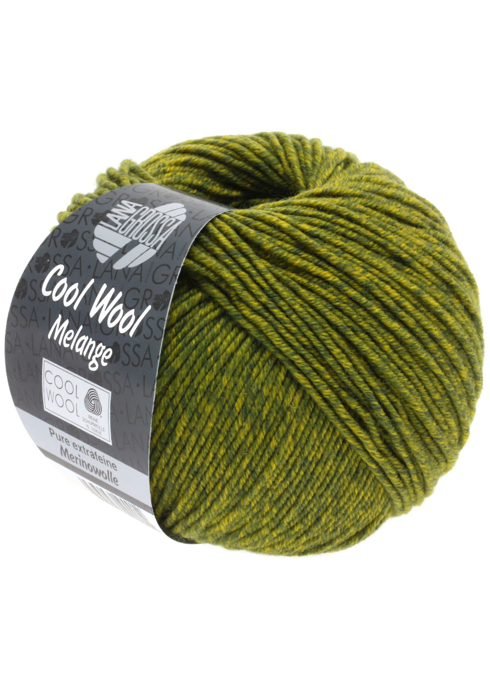 Lana Grossa COOL WOOL MÉLANGE 140* groen