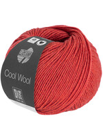 Lana Grossa COOL WOOL MÉLANGE 1428 Rood