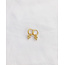 'Simplicité' Earrings Gold Stainless Steel