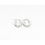 Boucles d'oreilles 'Dolce' argent 2 CM - acier inoxydable