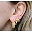 Pendientes de Saint Tropez Gold (chapado en oro)