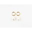 Classic Freshwater pearl Earrings Gold - Stainless Steel