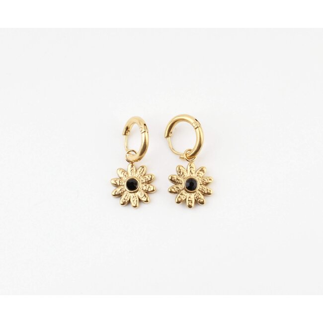 'Valerie' Earrings Gold - Stainless Steel