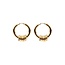 'Bali' Earrings 1 CM OF 2 CM Gold - Stainless Steel