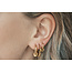 Boucles d'oreilles 'Bali' 1 ou 2 centimètres or - acier inoxydable