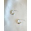 'Soleil' Earrings Silver- Stainless Steel