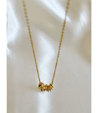 'Bali' Halskette Gold - Edelstahl