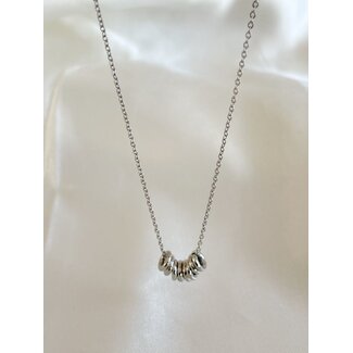 'Bali' Halskette Silber - Edelstahl