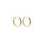 'Lulu' Earrings 2 CM Gold - Stainless Steel