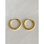 'Lulu' Earrings 2 CM Gold - Stainless Steel