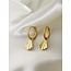 'Louise' Earrings Gold - Stainless Steel