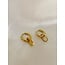 'Lorette' earrings gold - Stainless Steel