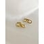 'Lorette' earrings gold - Stainless Steel