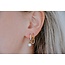'Lorette' earrings gold - Stainless Steel