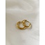 Basic Gold Earrings 1.5 CM - Stainless Steel