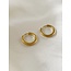 Basic Gold Earrings 1.5 CM - Stainless Steel