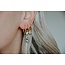 Dora & pearl Leopard Earrings Gold - Stainless steel