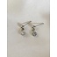 Boucles D'Oreilles Tige Petite Marguerite Argent - Acier Inoxydable