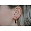 Pendientes de ‡gata negro Rosaleee - Acero inoxidable