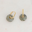 Boucles d'Oreilles 'Tirza' Or Labradorite - Acier Inoxydable