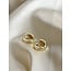 Boucles d'Oreilles 'Caroline' Or - Plaqué Or 14K