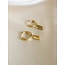 'Suus' Earrings Gold Stainless Steel