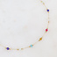 Collier 'Sophia' Pierres Naturelles Multicolore - Acier inoxydable