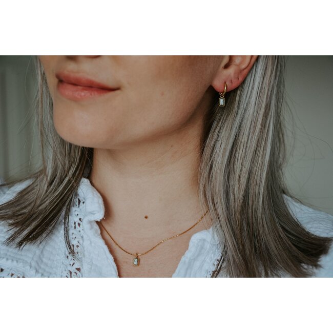 'Karma' Necklce Gold Stainless Steel Notbranded